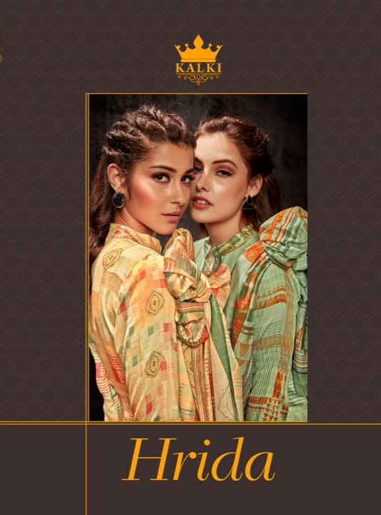 Hrida By Kalki Fashion Printed Dress Materials Catalogue