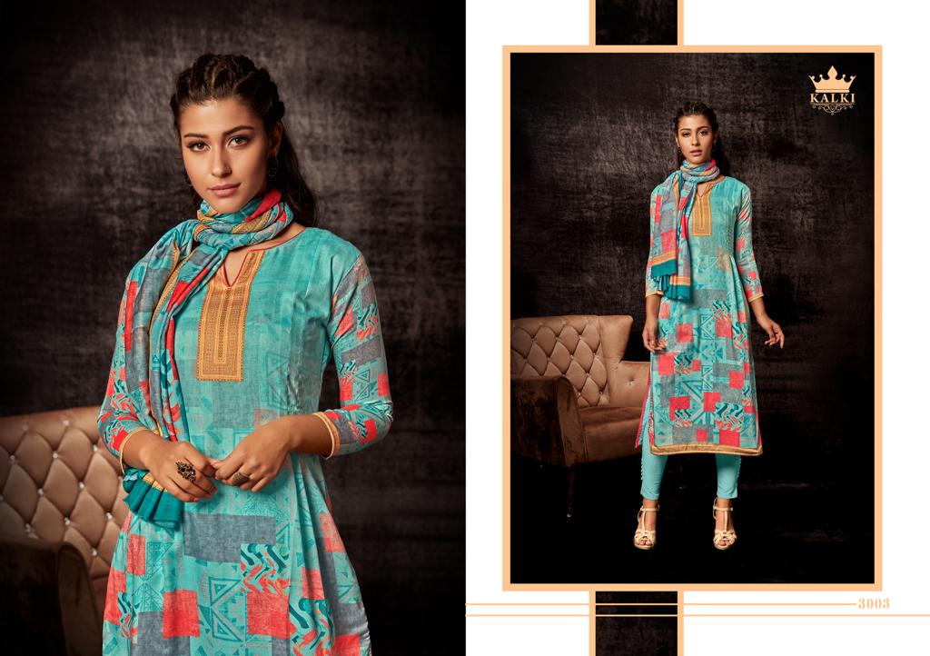 Hrida By Kalki Fashion Printed Dress Materials Catalogue