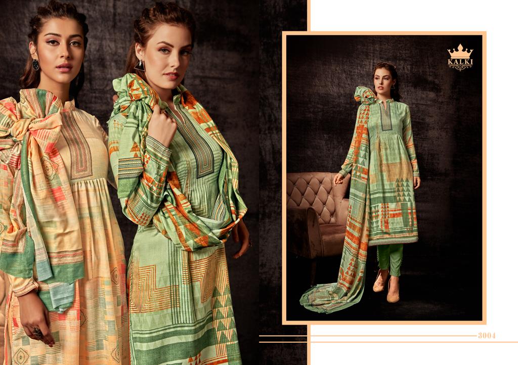 Hrida By Kalki Fashion Printed Dress Materials Catalogue