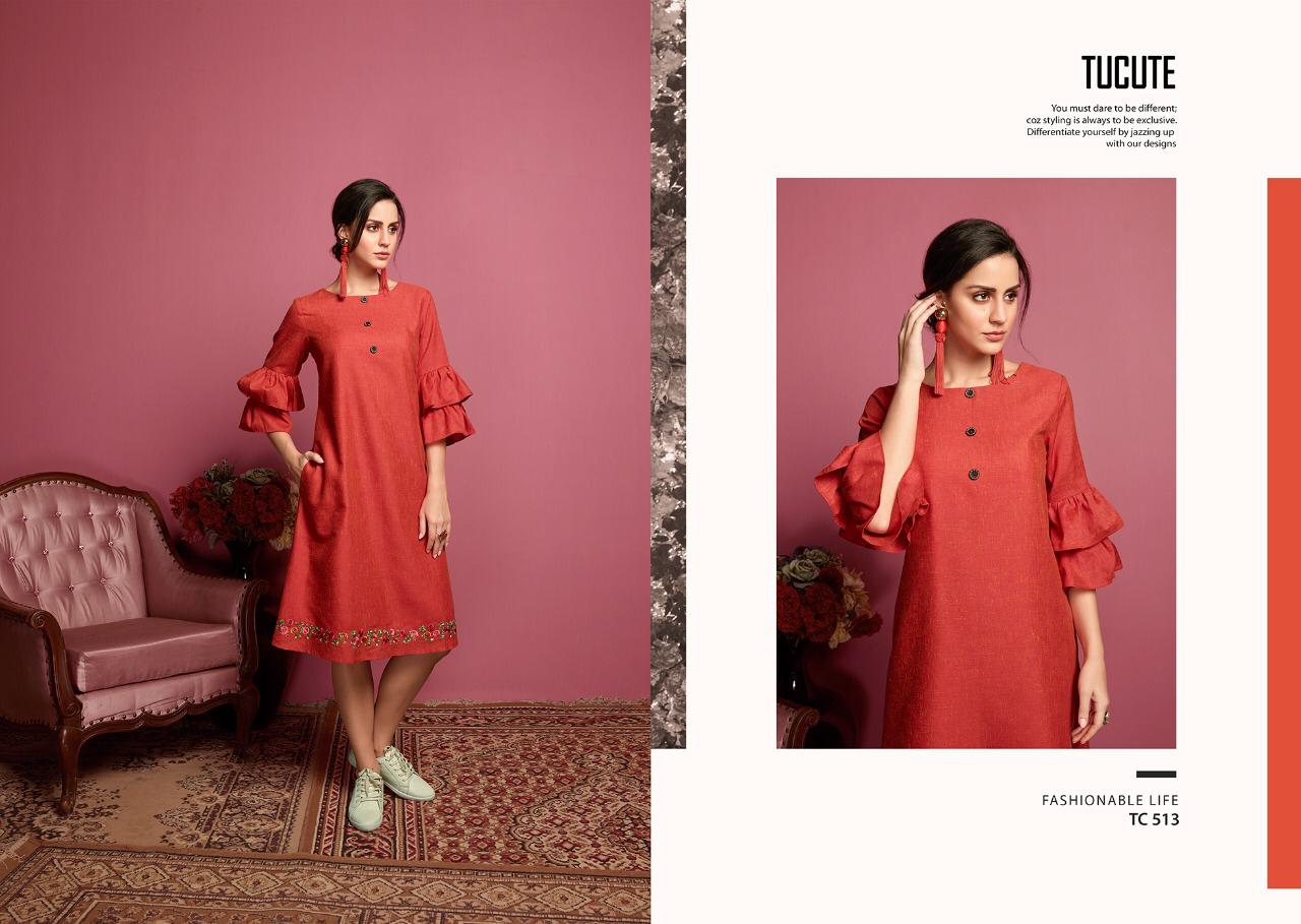 Tucute 513 By Karma Designer Kurtis Catalogue