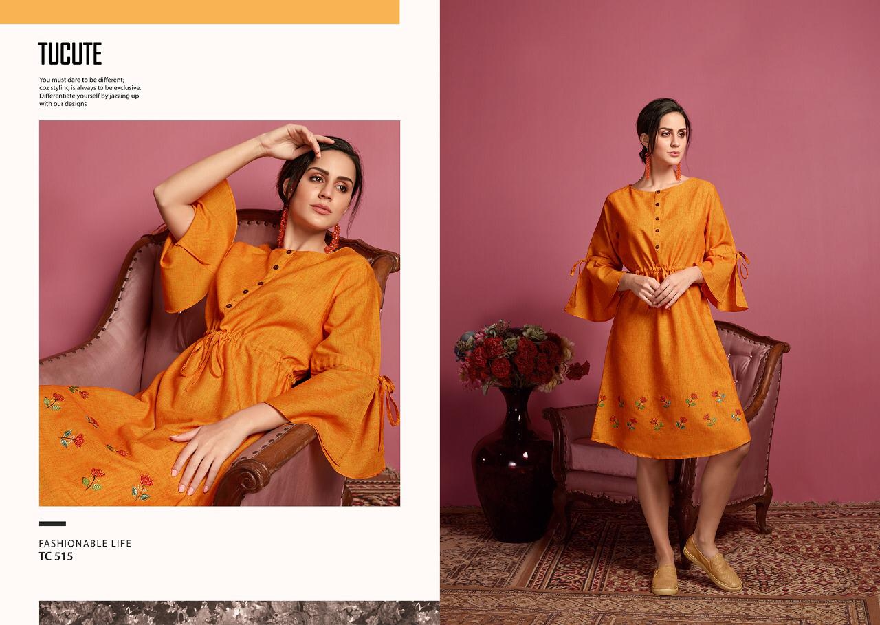 Tucute 513 By Karma Designer Kurtis Catalogue