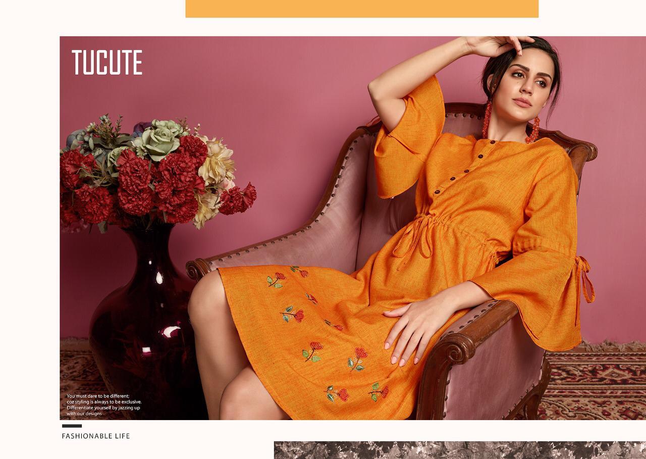 Tucute 513 By Karma Designer Kurtis Catalogue