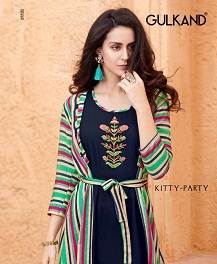 Kitty Party By Gulkand Fashion Long Kurtis Catalogue