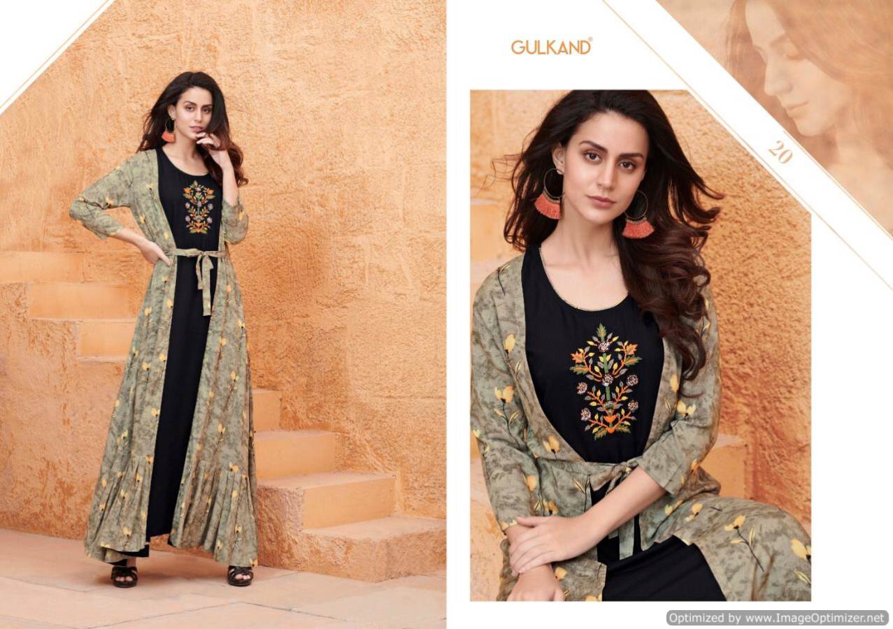 Kitty Party By Gulkand Fashion Long Kurtis Catalogue