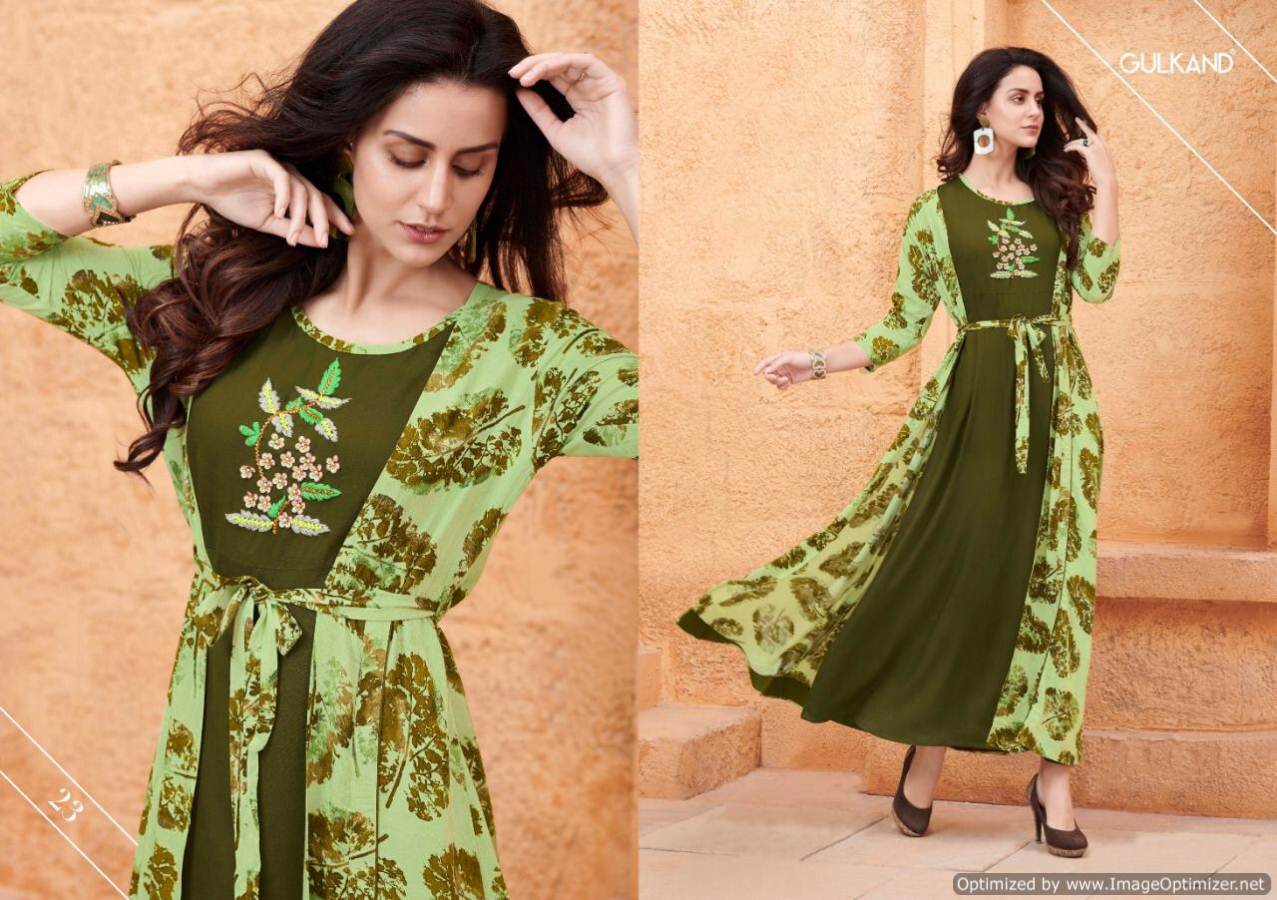 Kitty Party By Gulkand Fashion Long Kurtis Catalogue