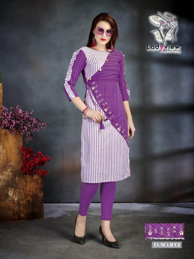 Kulfi By Ladyview Fashion Causal Wear Kurtis Catalogue