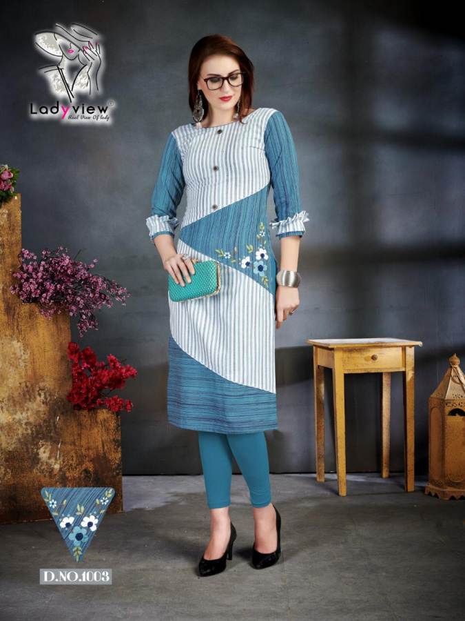 Kulfi By Ladyview Fashion Causal Wear Kurtis Catalogue