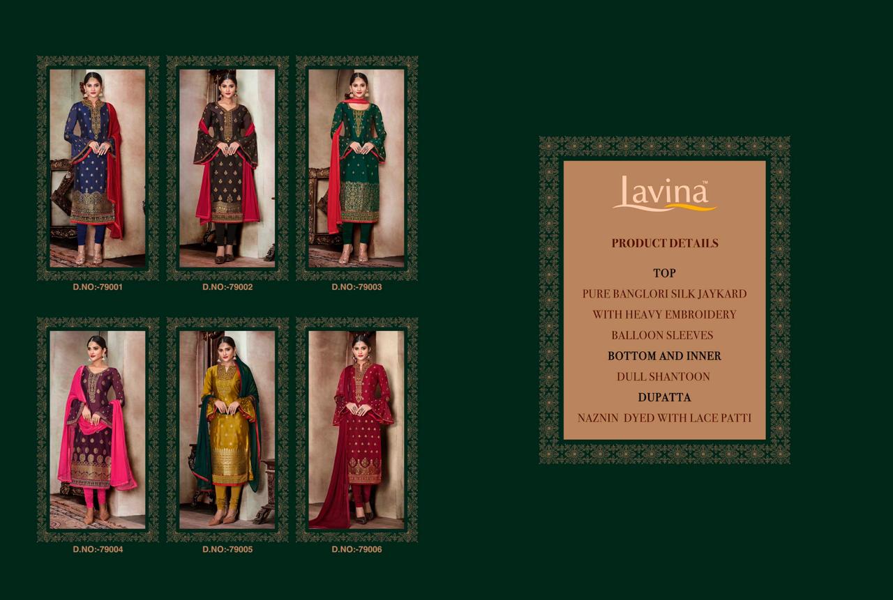 Lavina Vol 79 Churidar Salwar Kameez Catalogue