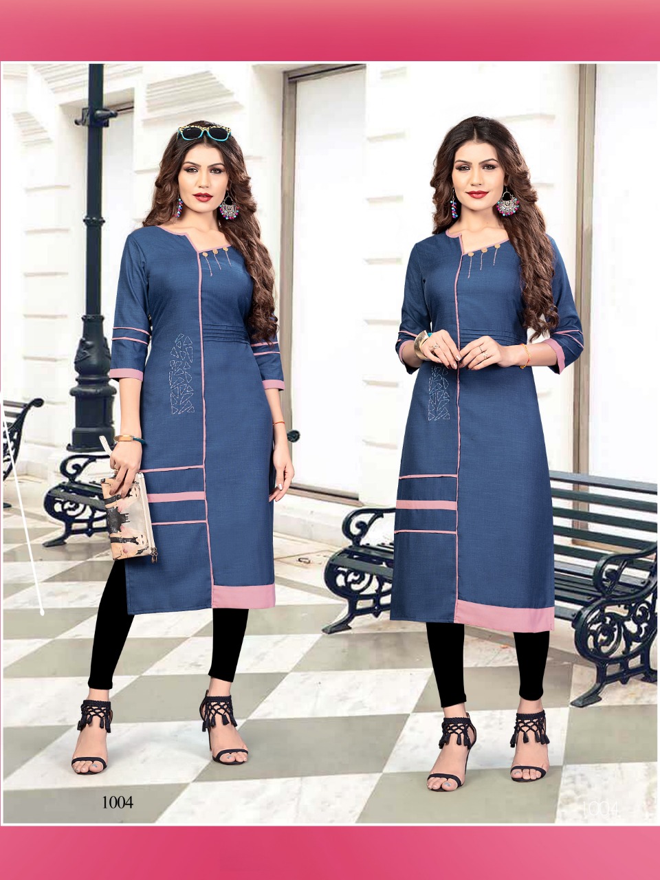 Legend By Banwery Fashion Rayon Kurti With Palazzo Catalogue