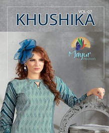 Khushika Vol 7 By Mayur Fashion Printed Kurtis Collections