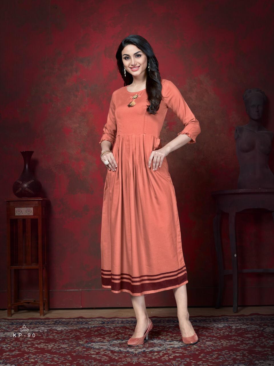 Milky Koi By Krisha Fashion Party Wear Kurti Catalogue