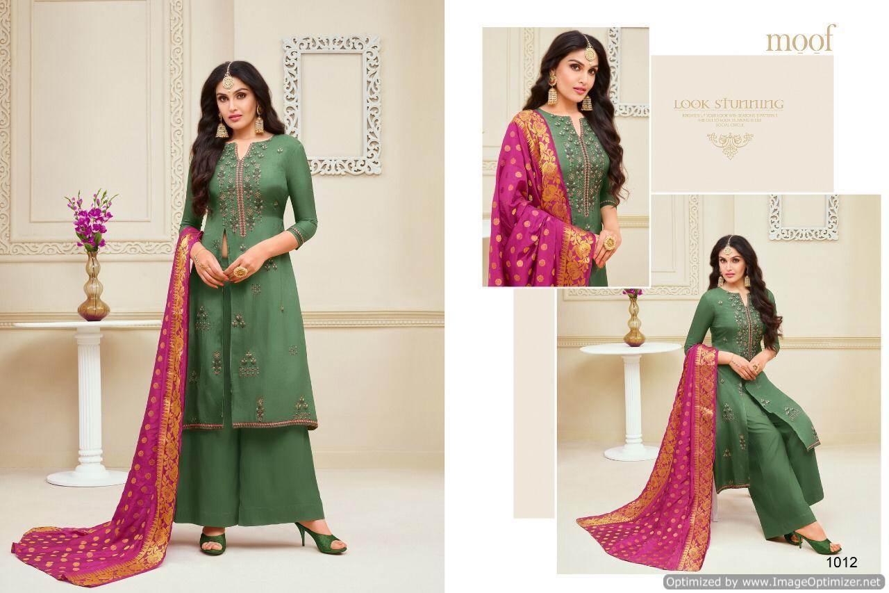Padmavati Vol 7 By Moof Fashion Designer Dress Materials Catalogue