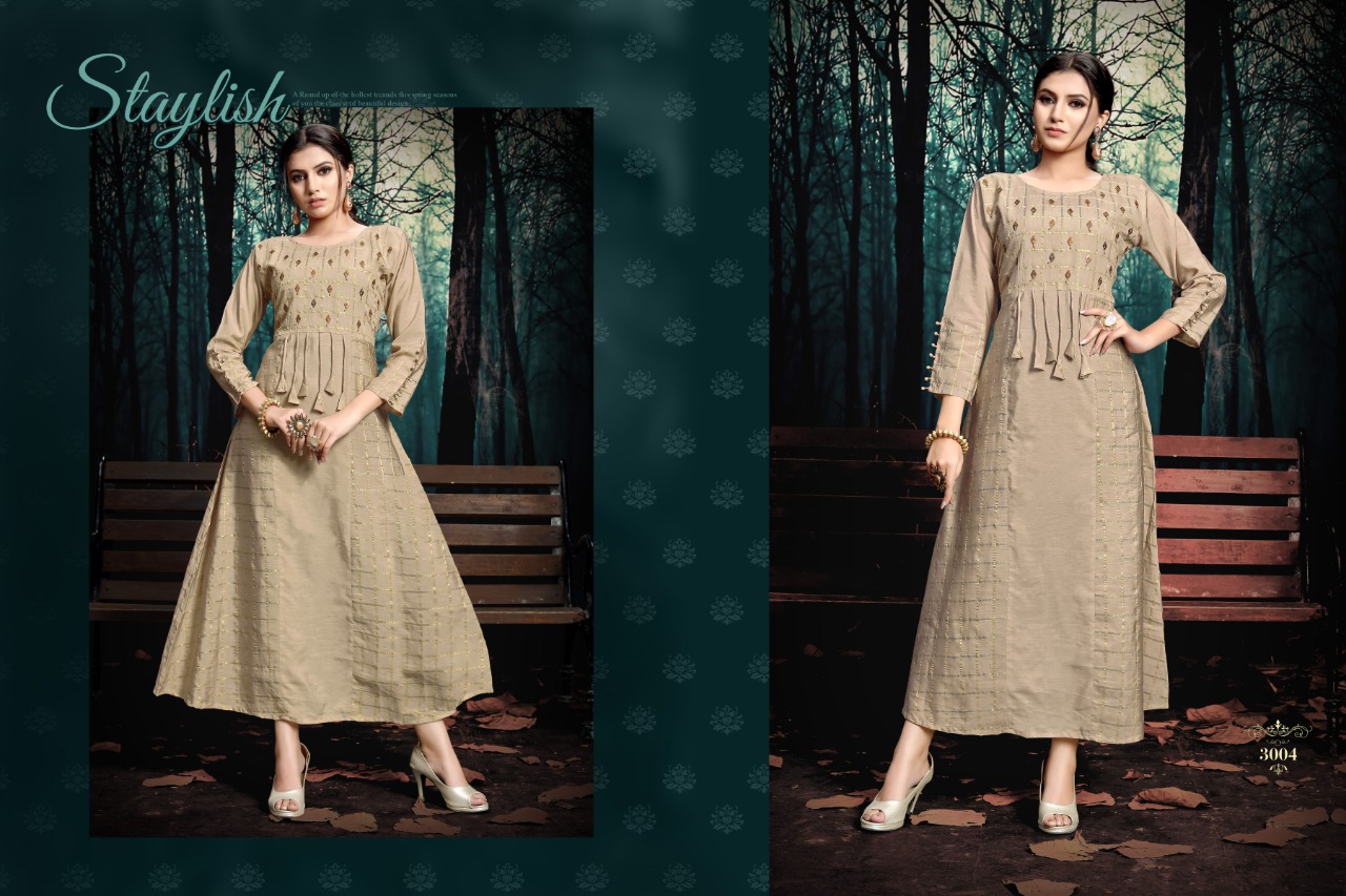 Sitka Fashion By Neellu Stylish Kurti Catalogue