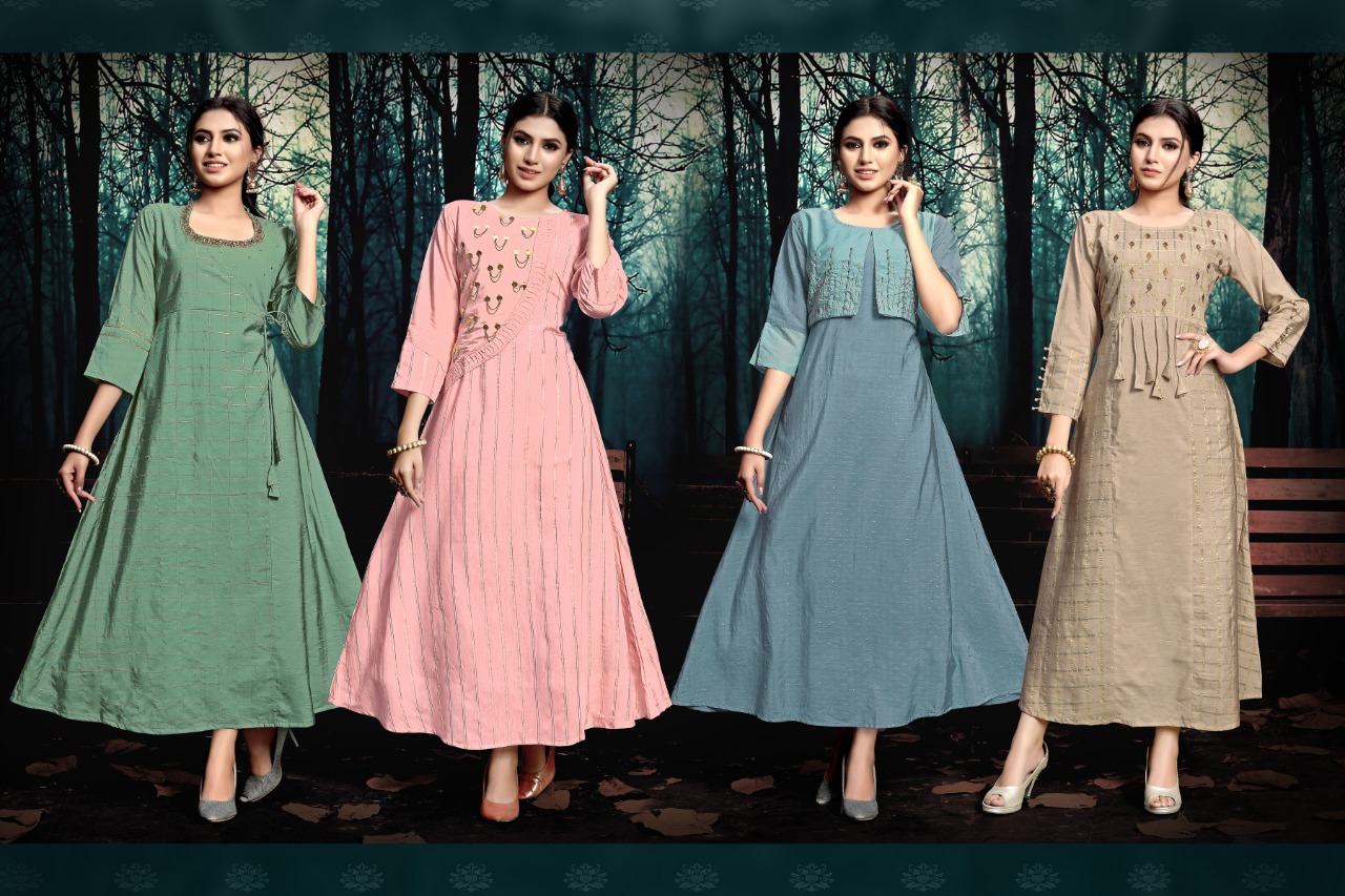 Sitka Fashion By Neellu Stylish Kurti Catalogue