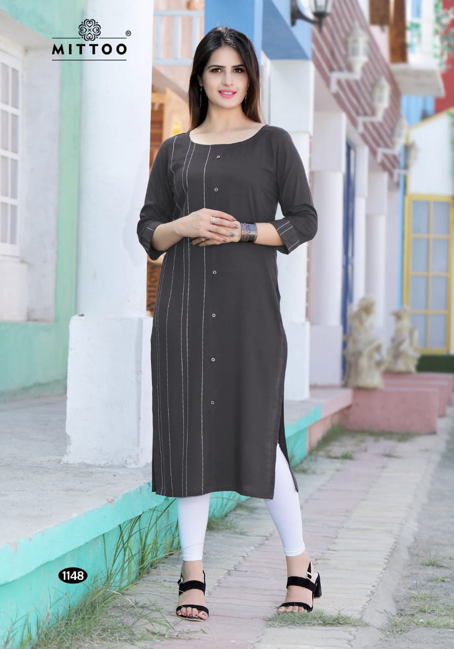 Palak Vol 16 By Mittoo Designer Causal Wear Kurtis Catalogue