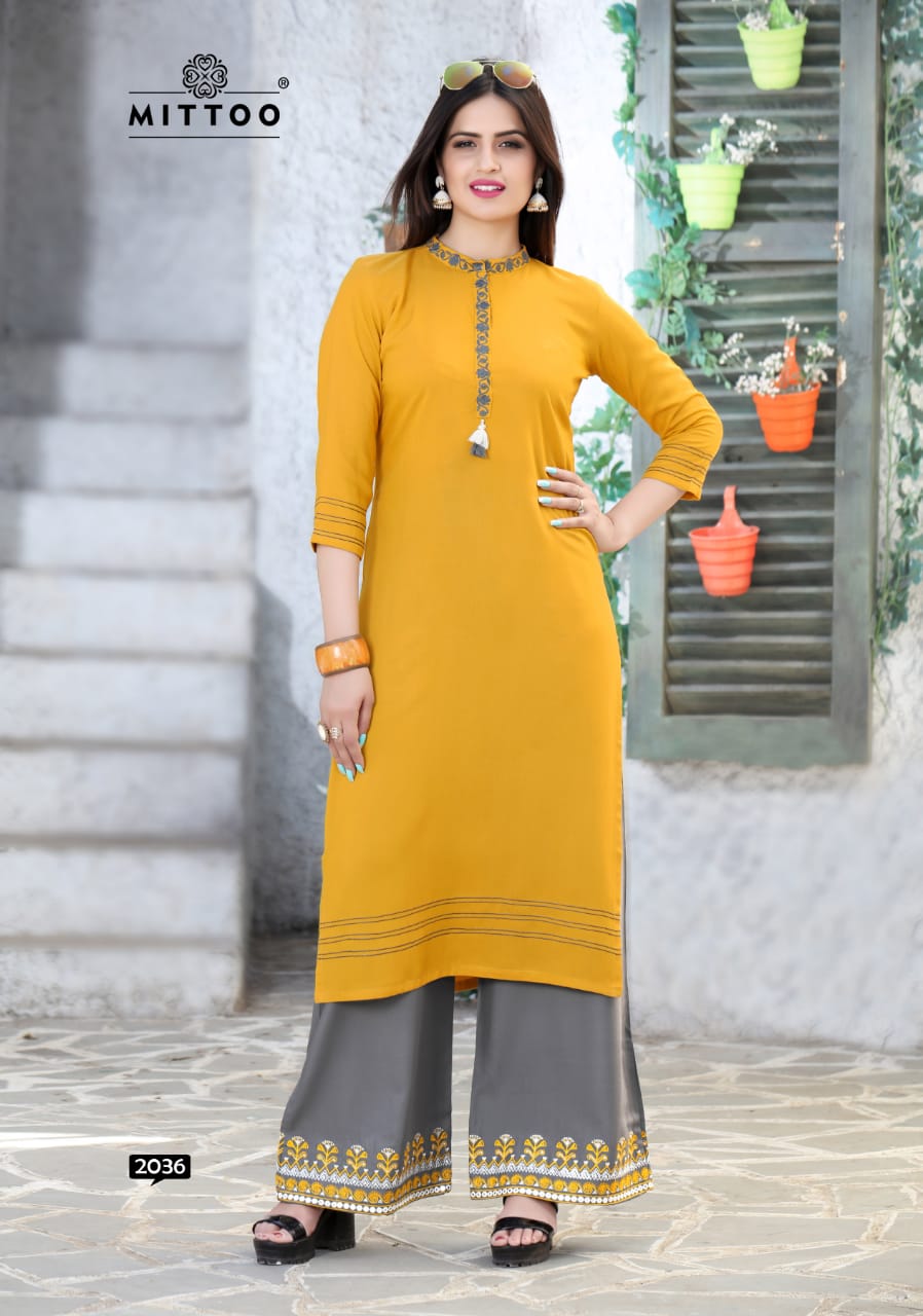 Panghat Vol 6 By Mittoo Designer Kurti Catalogue
