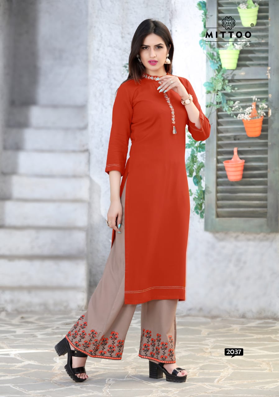 Panghat Vol 6 By Mittoo Designer Kurti Catalogue