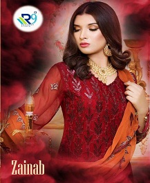 Zainab By R9 Fashion Pakistani Salwar Suit Catalogue