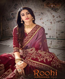Roohi Vol 7 By Kalista Fashion Wedding Sarees Catalogue
