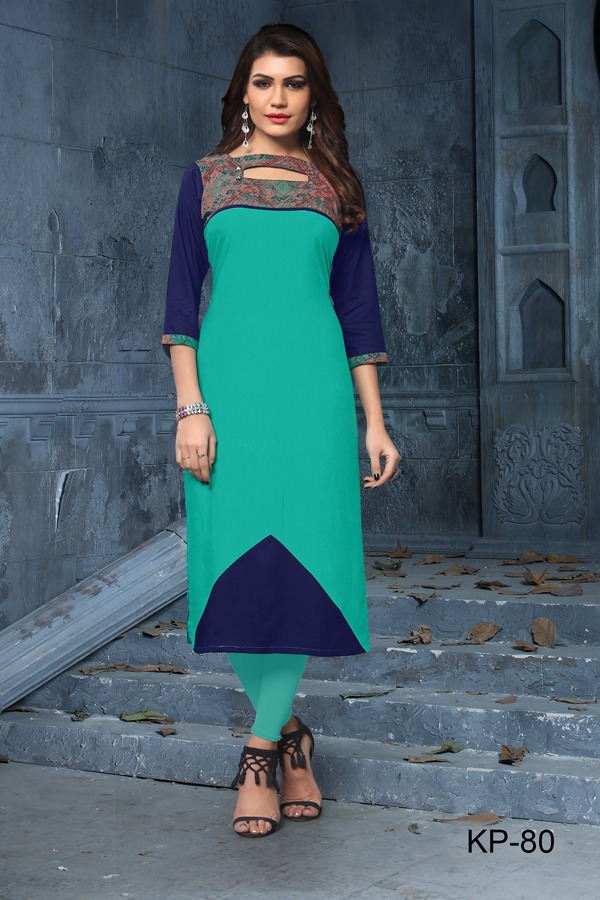 Krisha Fashion By Rosy Heavy Rayon Causal Kurti Catalogue