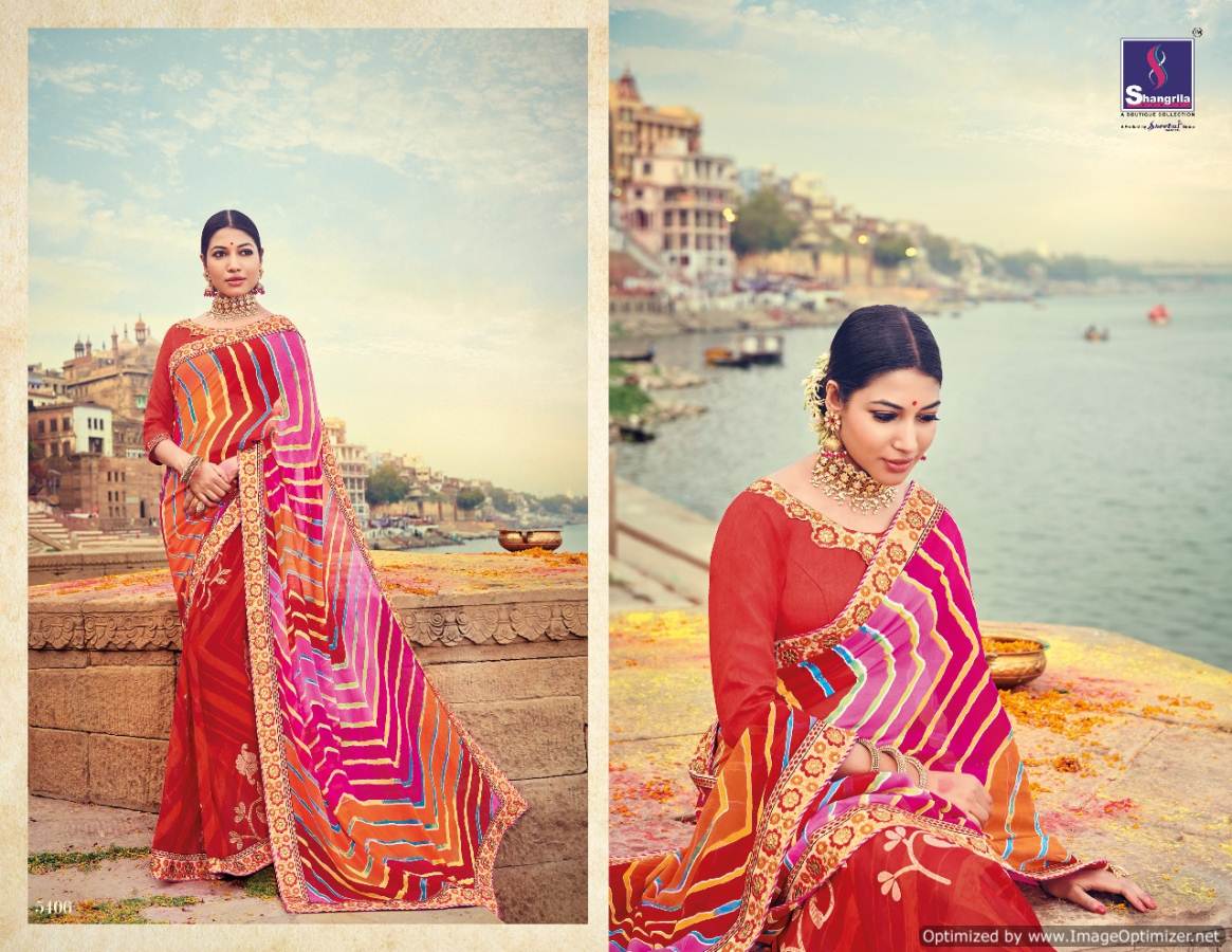 Shangrila By  Lehariyaa Printed Designer Sarees Catalogue