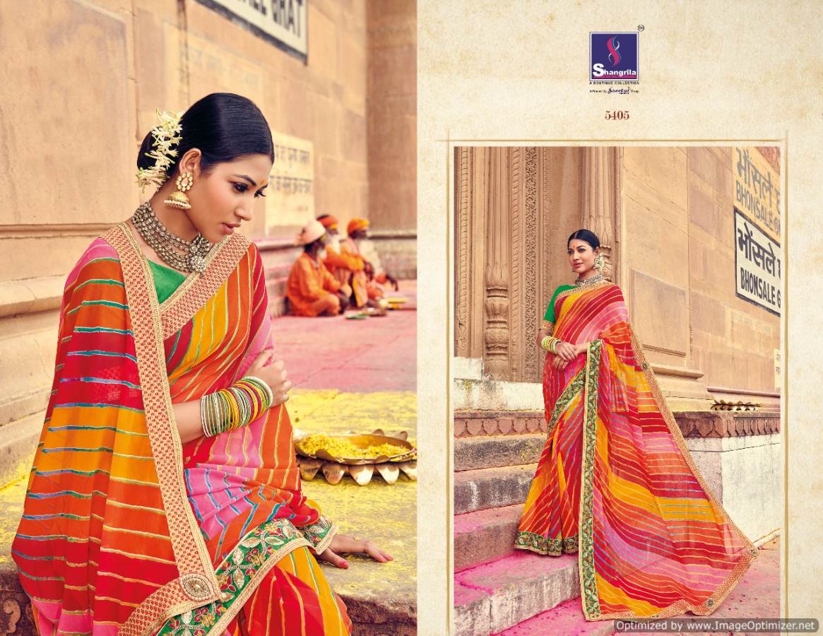 Shangrila By  Lehariyaa Printed Designer Sarees Catalogue