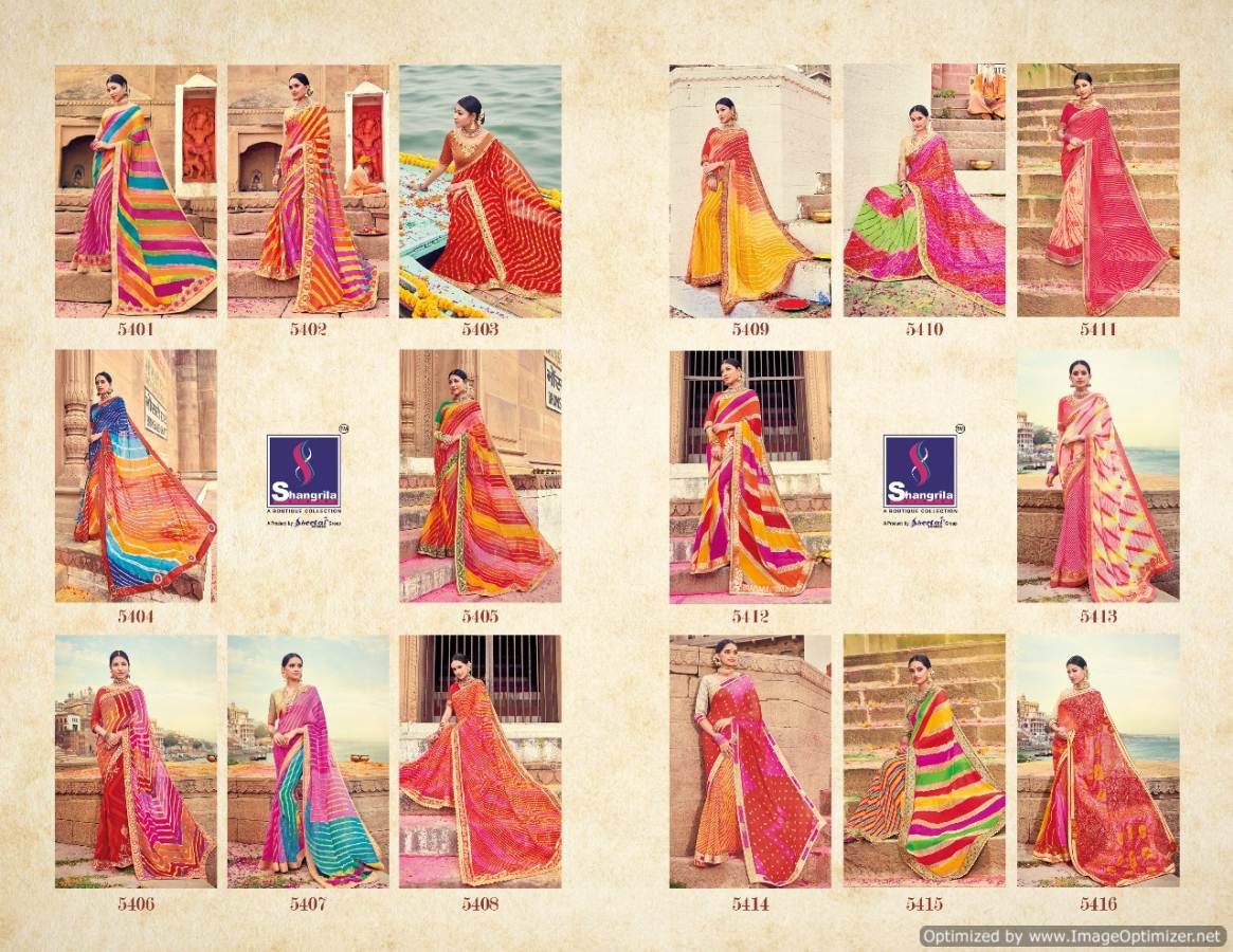 Shangrila By  Lehariyaa Printed Designer Sarees Catalogue