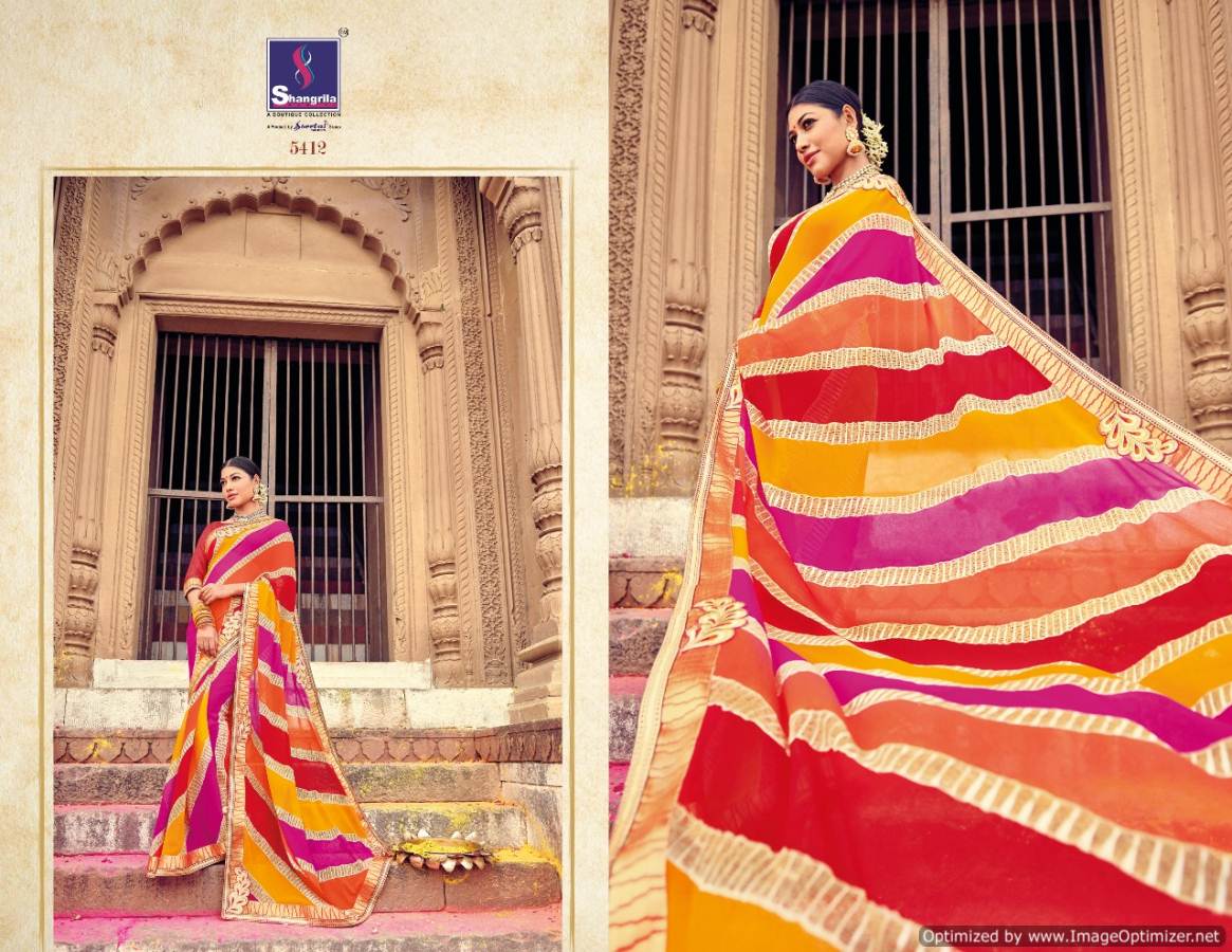 Shangrila By  Lehariyaa Printed Designer Sarees Catalogue