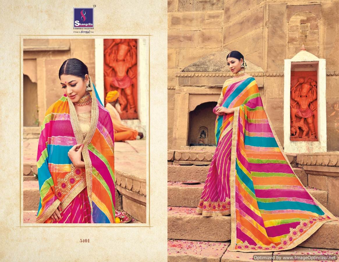 Shangrila By  Lehariyaa Printed Designer Sarees Catalogue