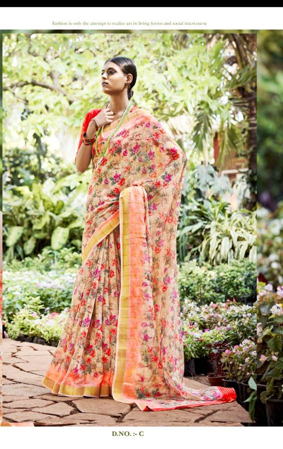 Nilima Cotton Vol 3 By Shangrila Printed Sarees Catalogue