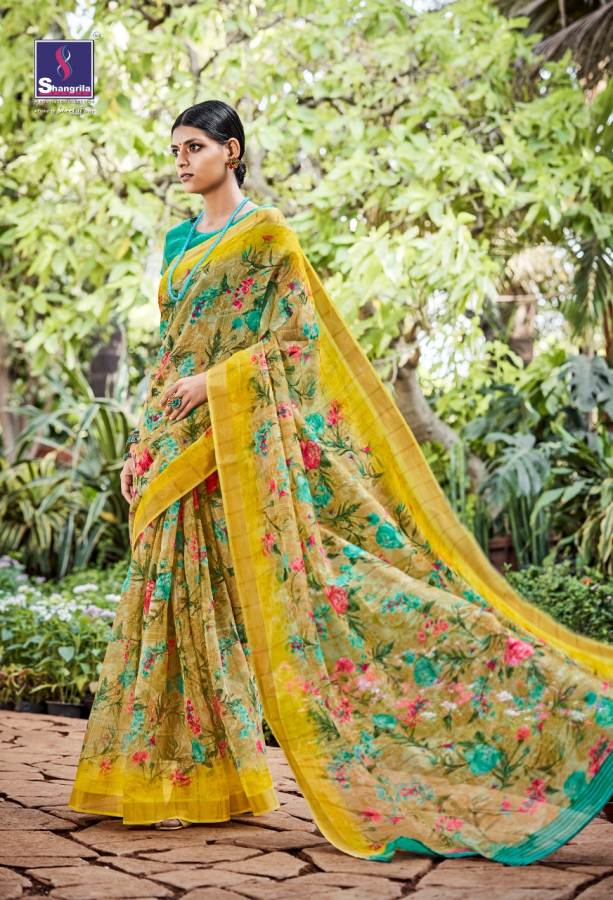 Nilima Cotton Vol 3 By Shangrila Printed Sarees Catalogue