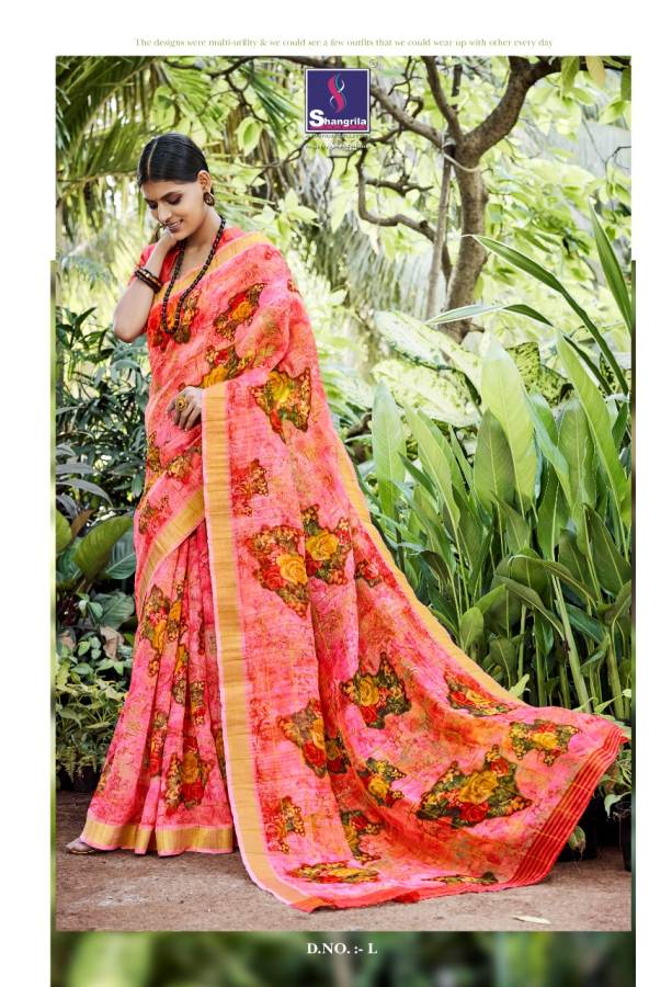 Nilima Cotton Vol 3 By Shangrila Printed Sarees Catalogue