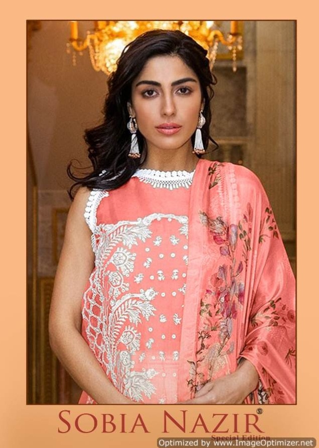Sobia Nazir Eidition 1 By Sharaddha Pakistani Salwar Suit Catalogue