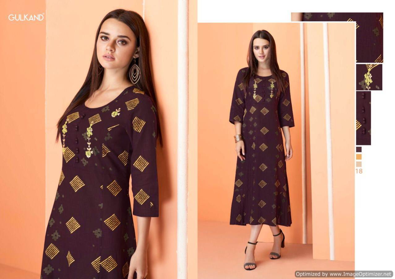 Simran Gulkand Jaipuri Handloom Cotton Kurti Catalogue
