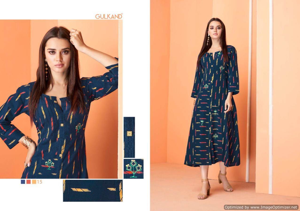 Simran Gulkand Jaipuri Handloom Cotton Kurti Catalogue