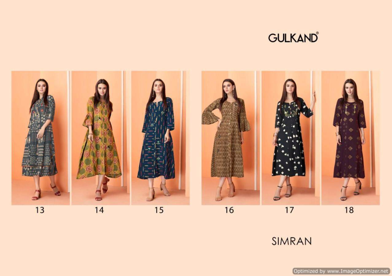 Simran Gulkand Jaipuri Handloom Cotton Kurti Catalogue