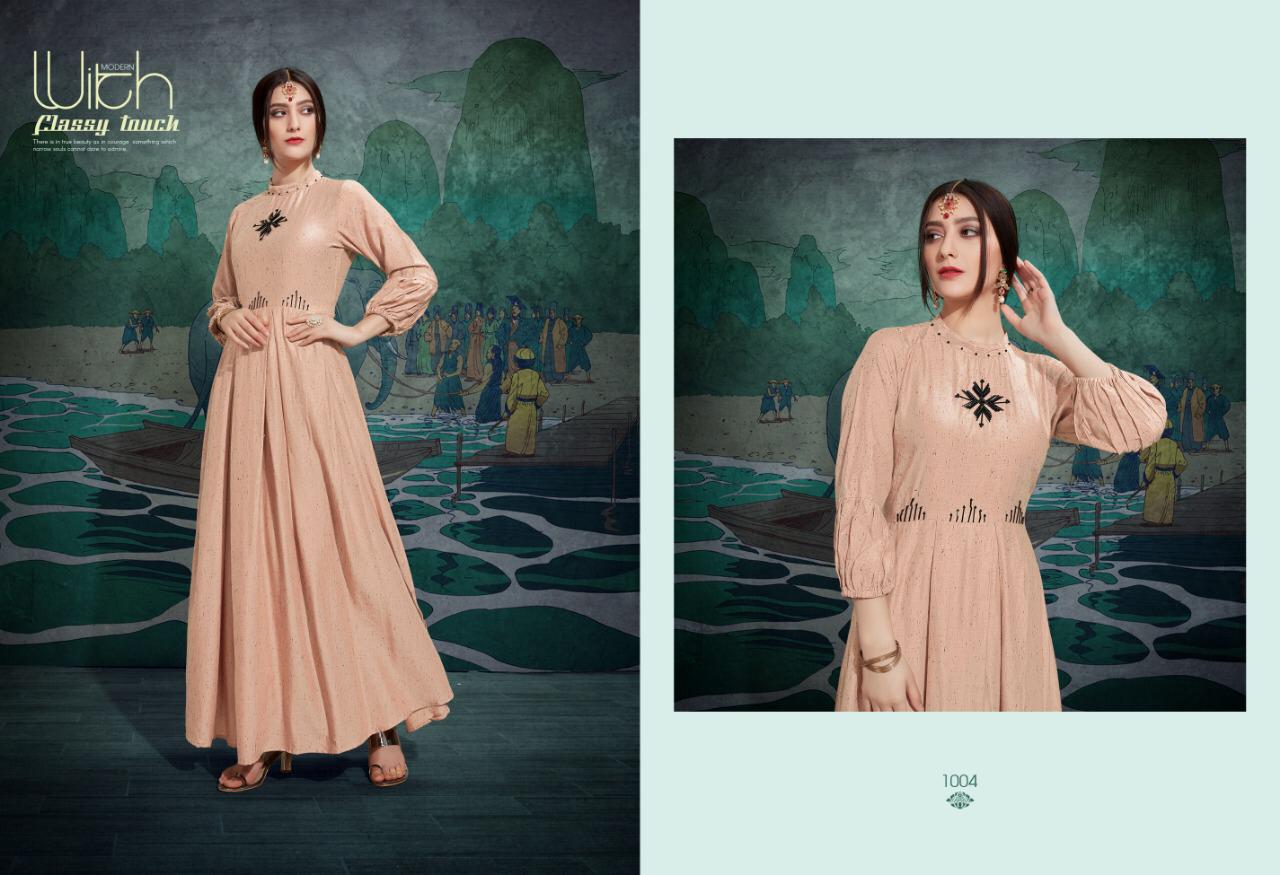Salted By Sweety Fashion Long Kurtis Catalogue