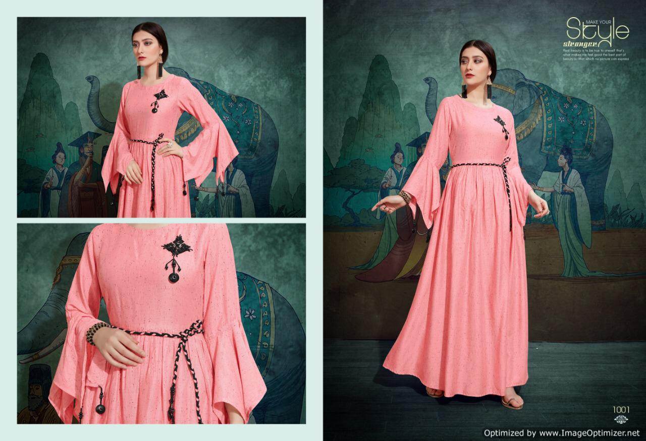 Salted By Sweety Fashion Long Kurtis Catalogue
