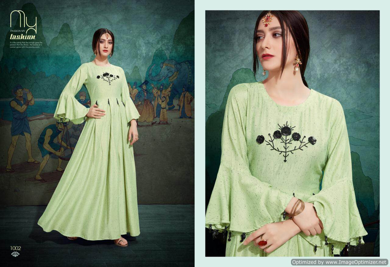 Salted By Sweety Fashion Long Kurtis Catalogue