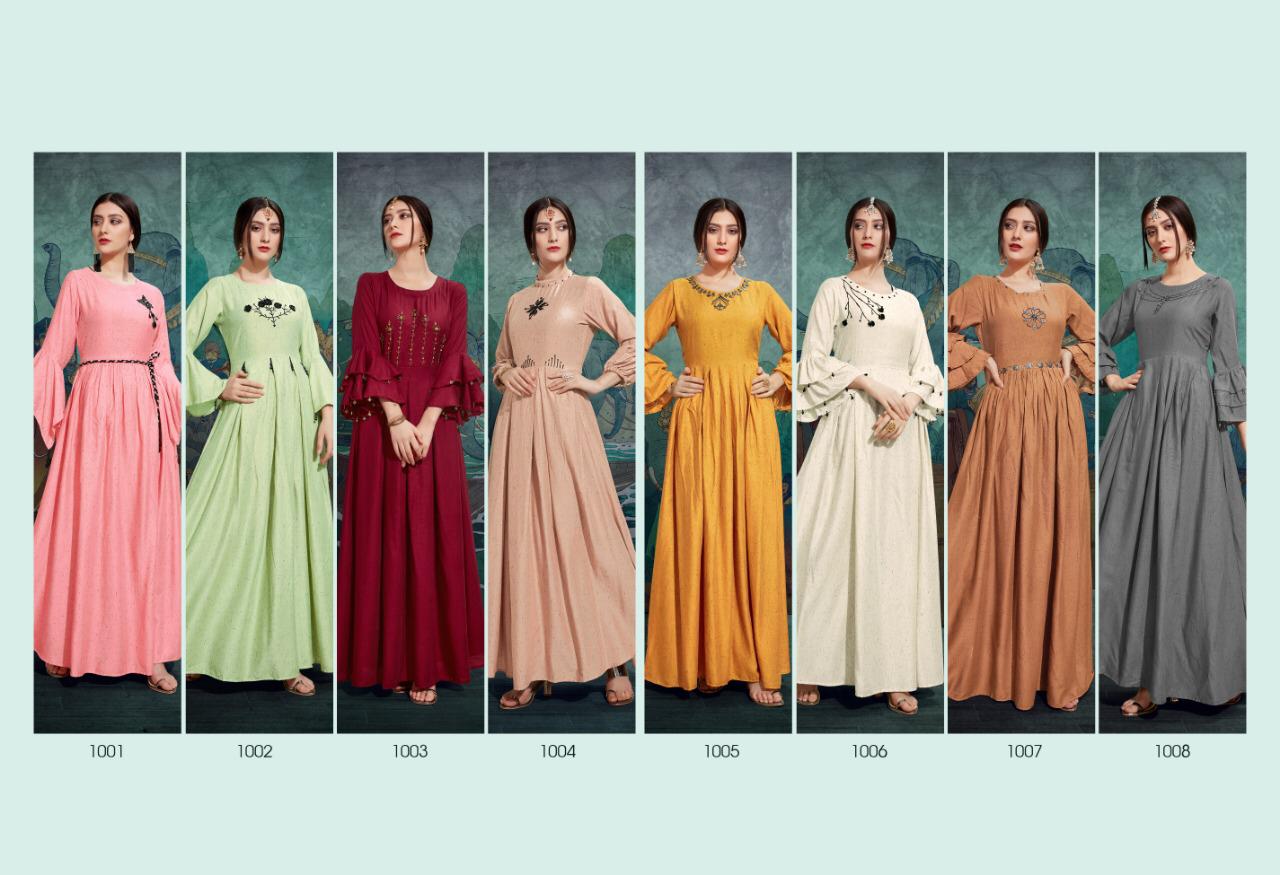 Salted By Sweety Fashion Long Kurtis Catalogue