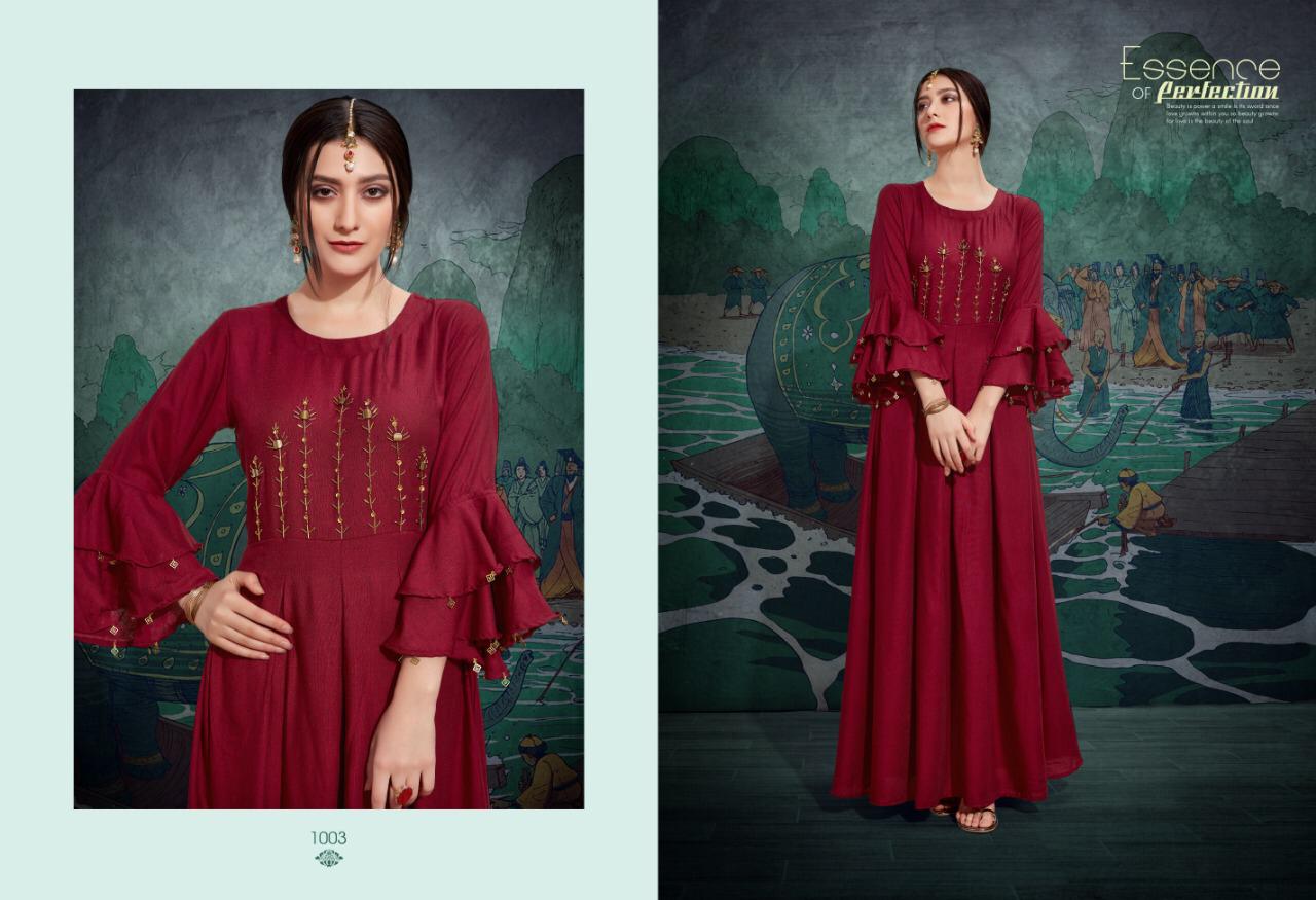 Salted By Sweety Fashion Long Kurtis Catalogue