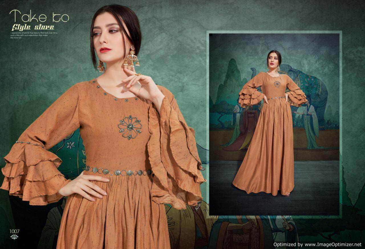 Salted By Sweety Fashion Long Kurtis Catalogue