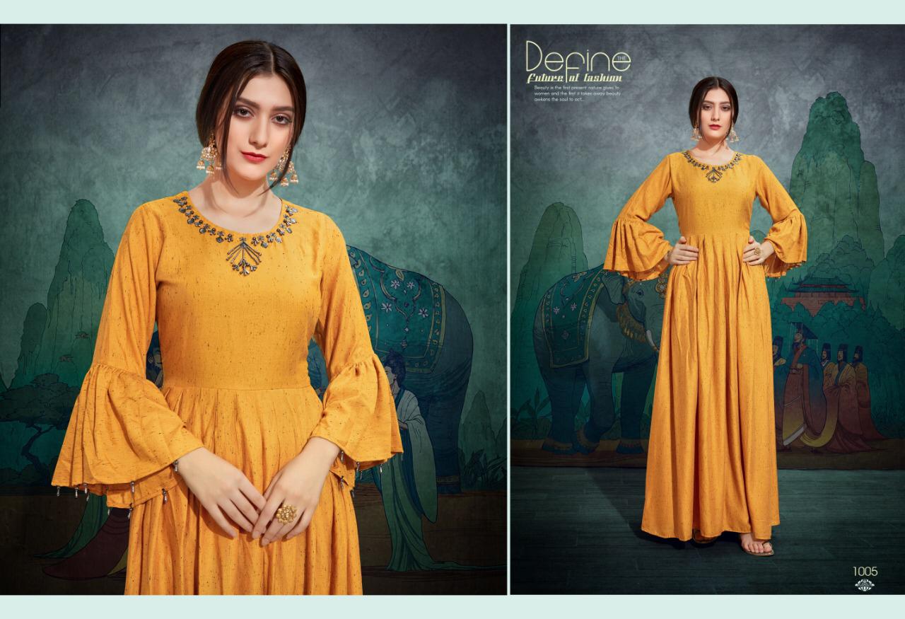 Salted By Sweety Fashion Long Kurtis Catalogue