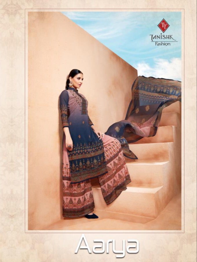 Aarya By Tanishk Fashion Palazzo Salwar Suit Catalogue