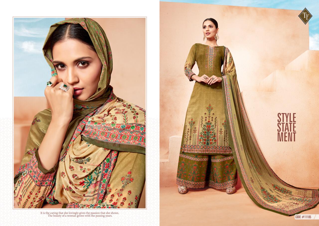 Aarya By Tanishk Fashion Palazzo Salwar Suit Catalogue