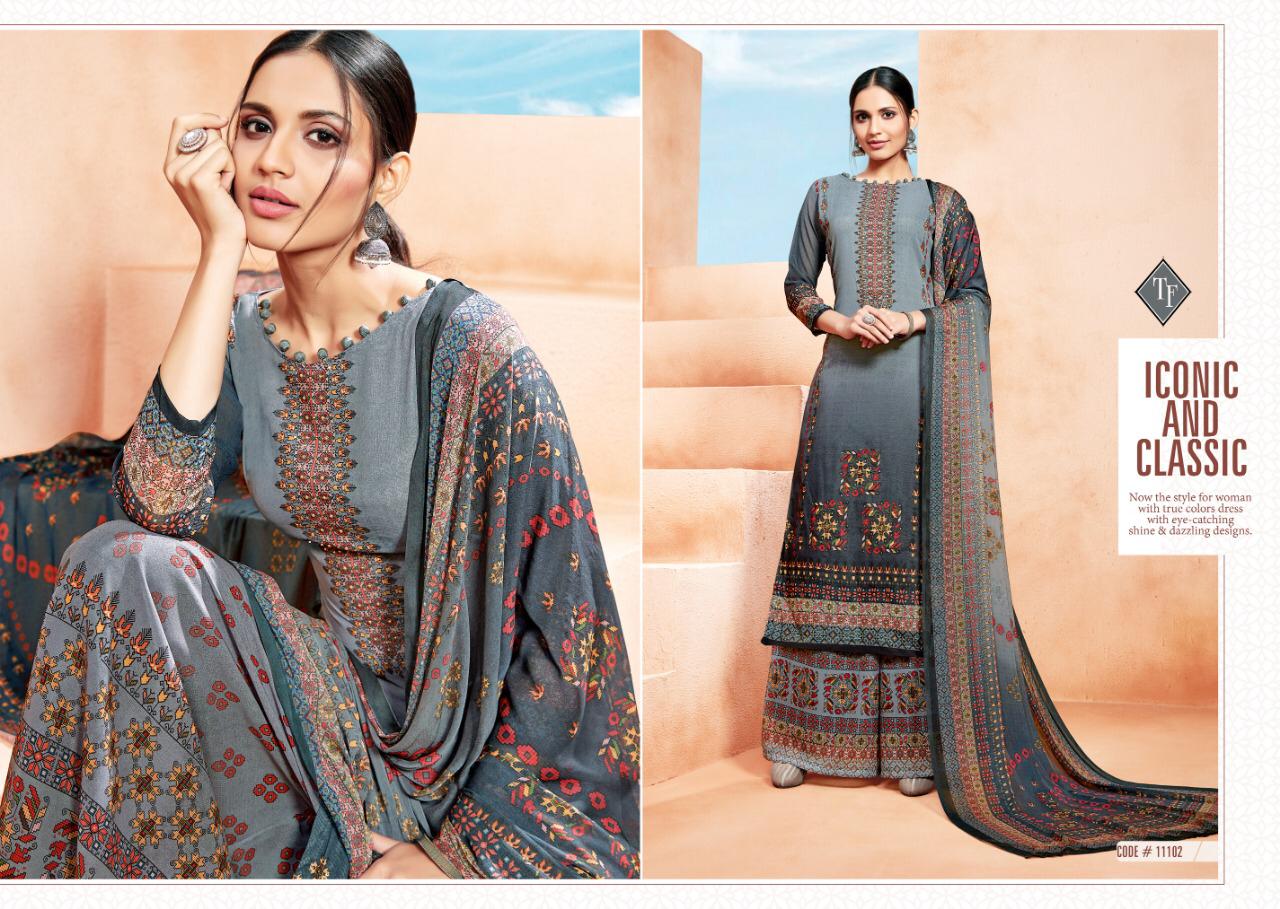 Aarya By Tanishk Fashion Palazzo Salwar Suit Catalogue