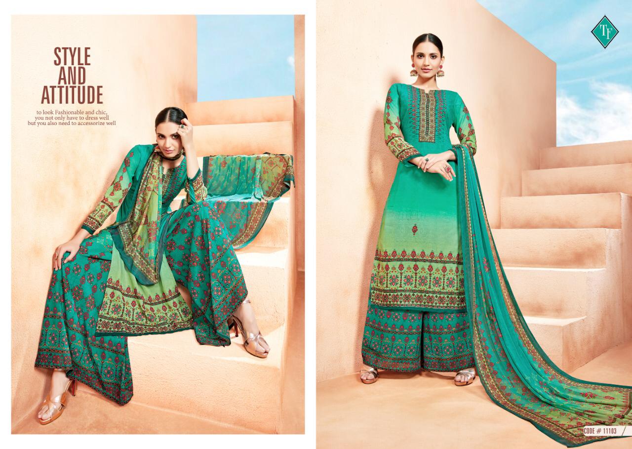 Aarya By Tanishk Fashion Palazzo Salwar Suit Catalogue