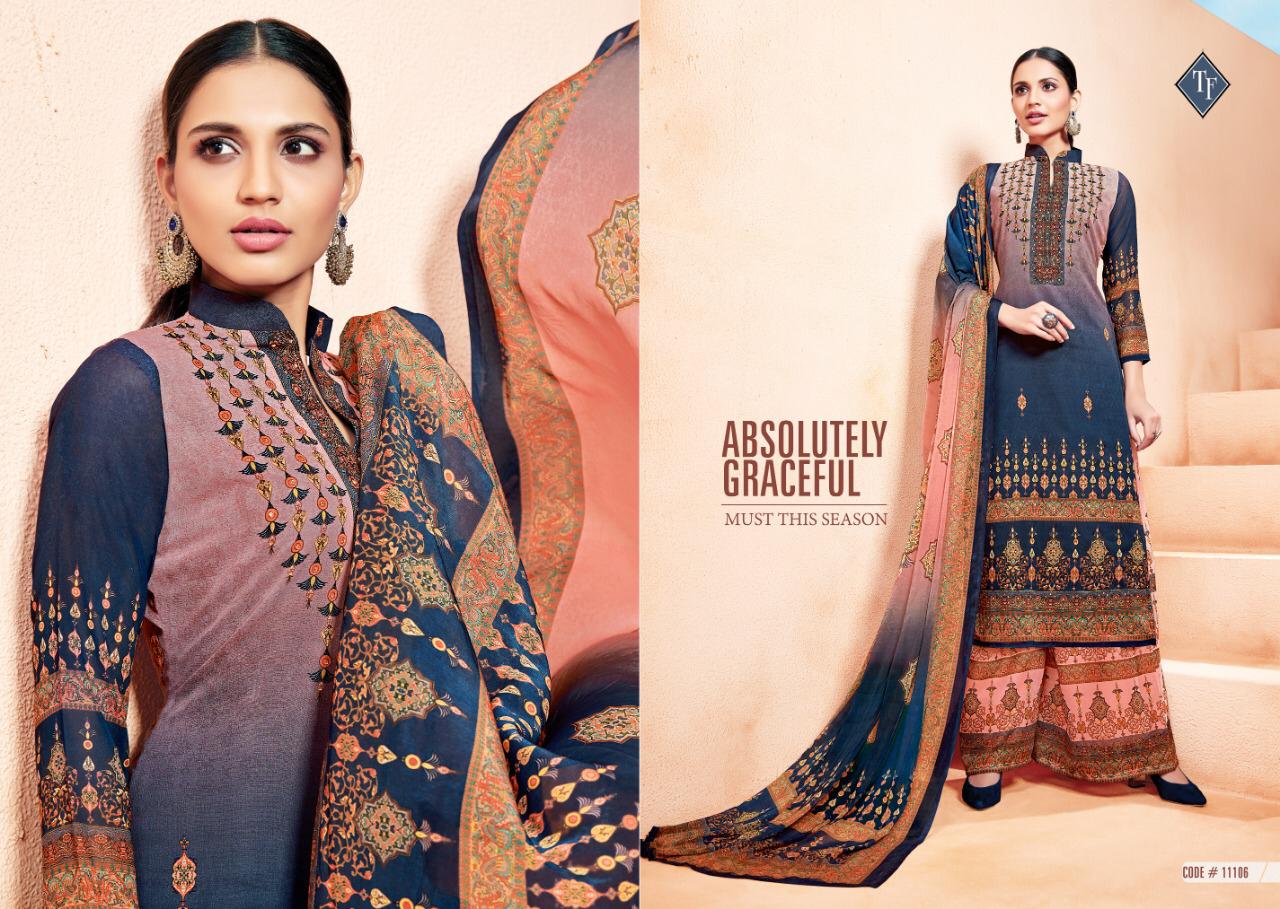 Aarya By Tanishk Fashion Palazzo Salwar Suit Catalogue