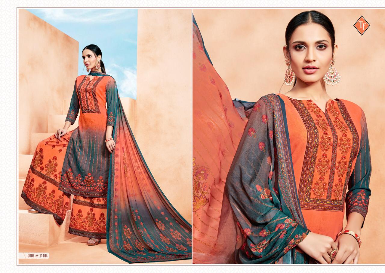Aarya By Tanishk Fashion Palazzo Salwar Suit Catalogue