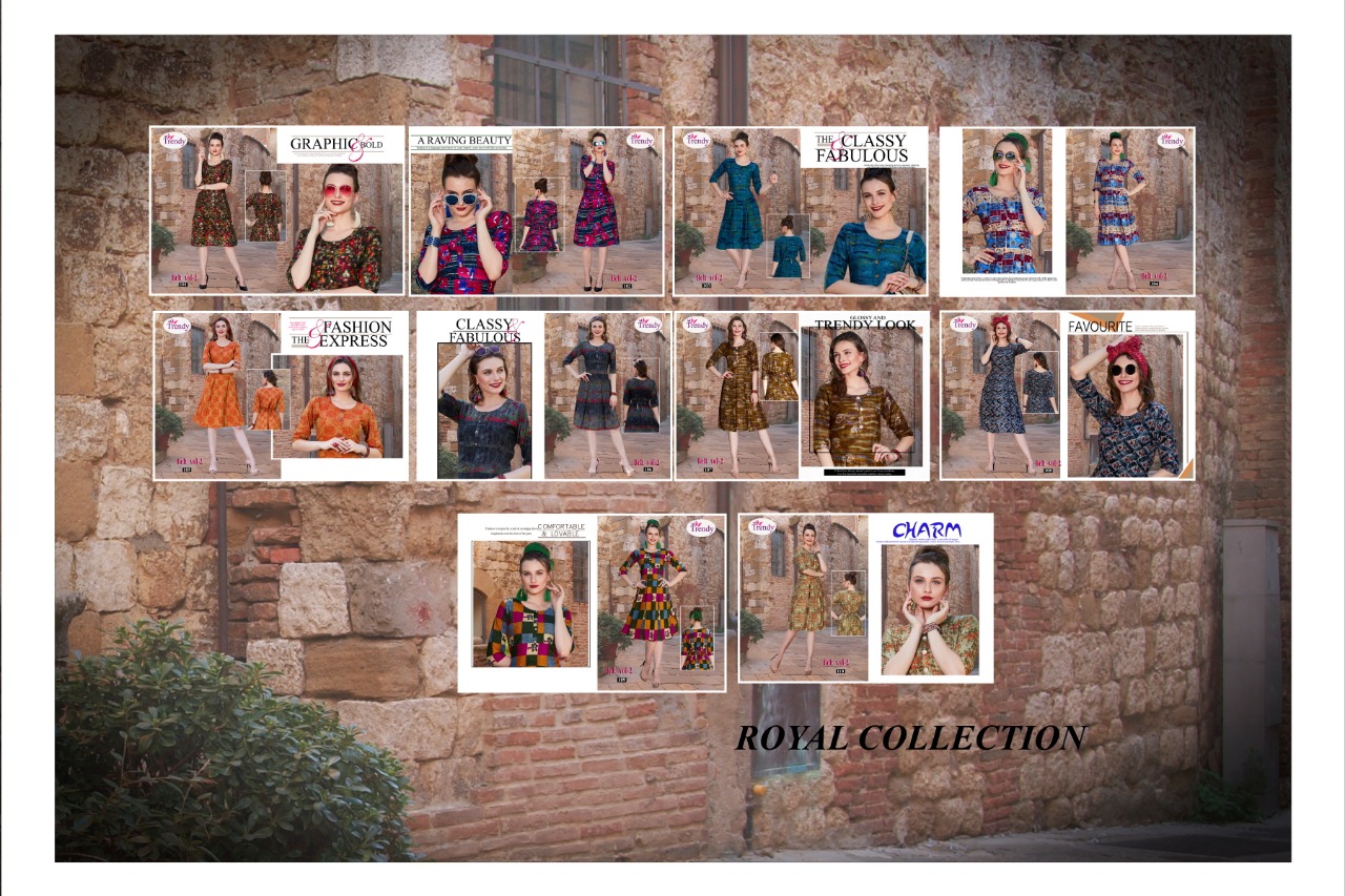 Belts Vol 2 By Trends Fashion Printed Kurti Catalogue